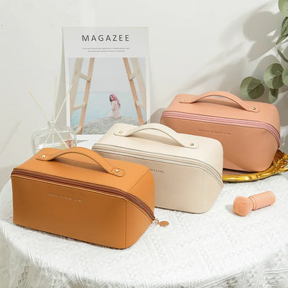 Organizer Female Toiletry Kit Bag Makeup Case Storage Pouch Luxury Lady Box, Cosmetic Bag, Organizer Bag for Travel Zip