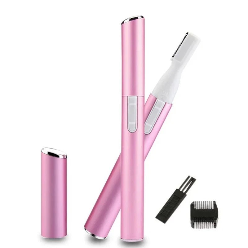 Electric Eyebrow Trimmer Mini Shaver Hair Remover Facial Shaver Hair Remover Facial and Neck Blur Lips Body Arms and Legs
