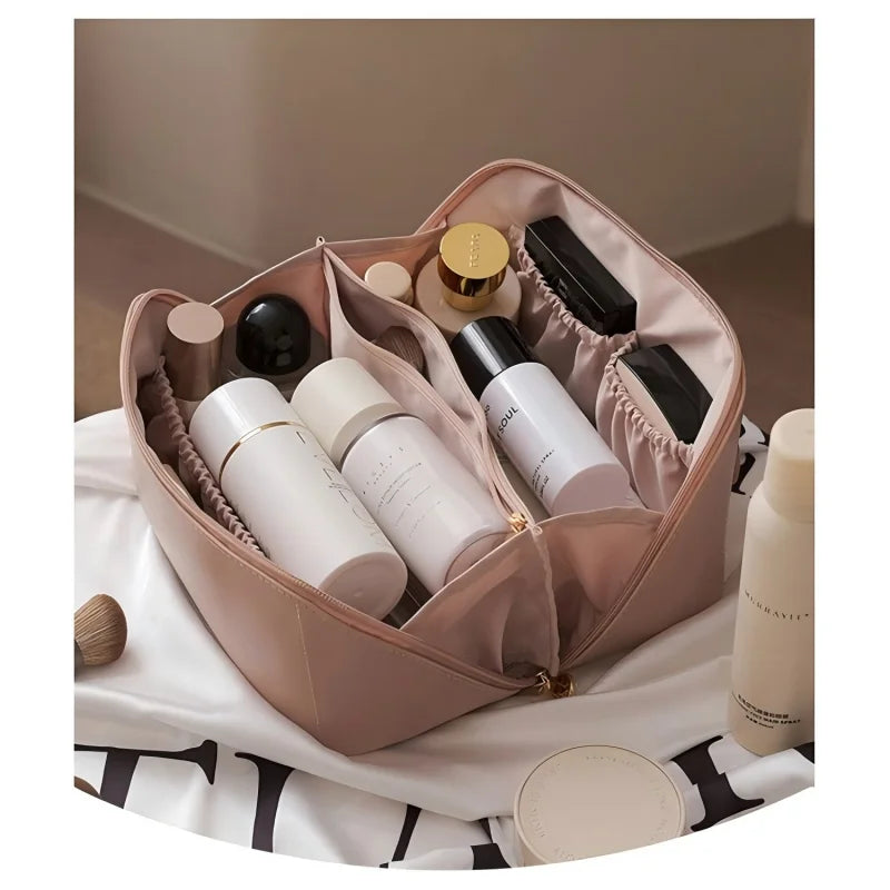 Organizer Female Toiletry Kit Bag Makeup Case Storage Pouch Luxury Lady Box, Cosmetic Bag, Organizer Bag for Travel Zip