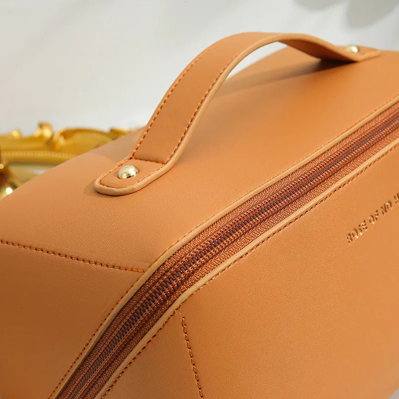 Organizer Female Toiletry Kit Bag Makeup Case Storage Pouch Luxury Lady Box, Cosmetic Bag, Organizer Bag for Travel Zip