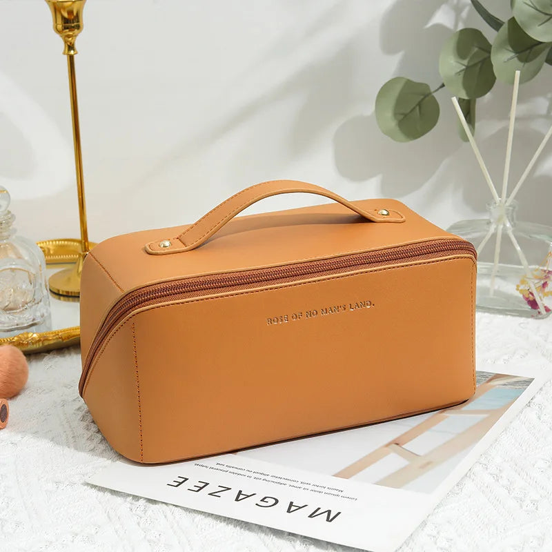Organizer Female Toiletry Kit Bag Makeup Case Storage Pouch Luxury Lady Box, Cosmetic Bag, Organizer Bag for Travel Zip