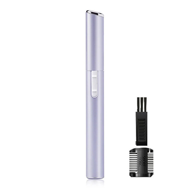 Electric Eyebrow Trimmer Mini Shaver Hair Remover Facial Shaver Hair Remover Facial and Neck Blur Lips Body Arms and Legs