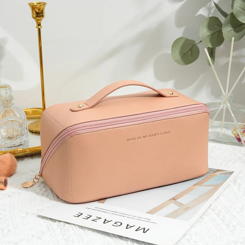 Organizer Female Toiletry Kit Bag Makeup Case Storage Pouch Luxury Lady Box, Cosmetic Bag, Organizer Bag for Travel Zip