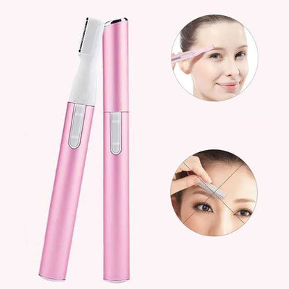 Electric Eyebrow Trimmer Mini Shaver Hair Remover Facial Shaver Hair Remover Facial and Neck Blur Lips Body Arms and Legs